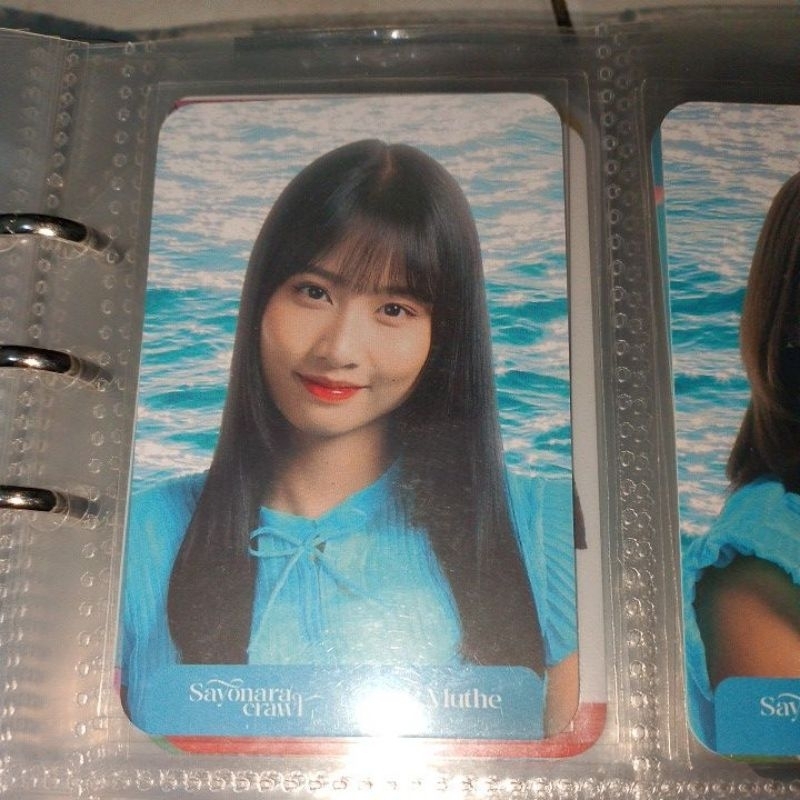 photocard sayonara muthe ofc