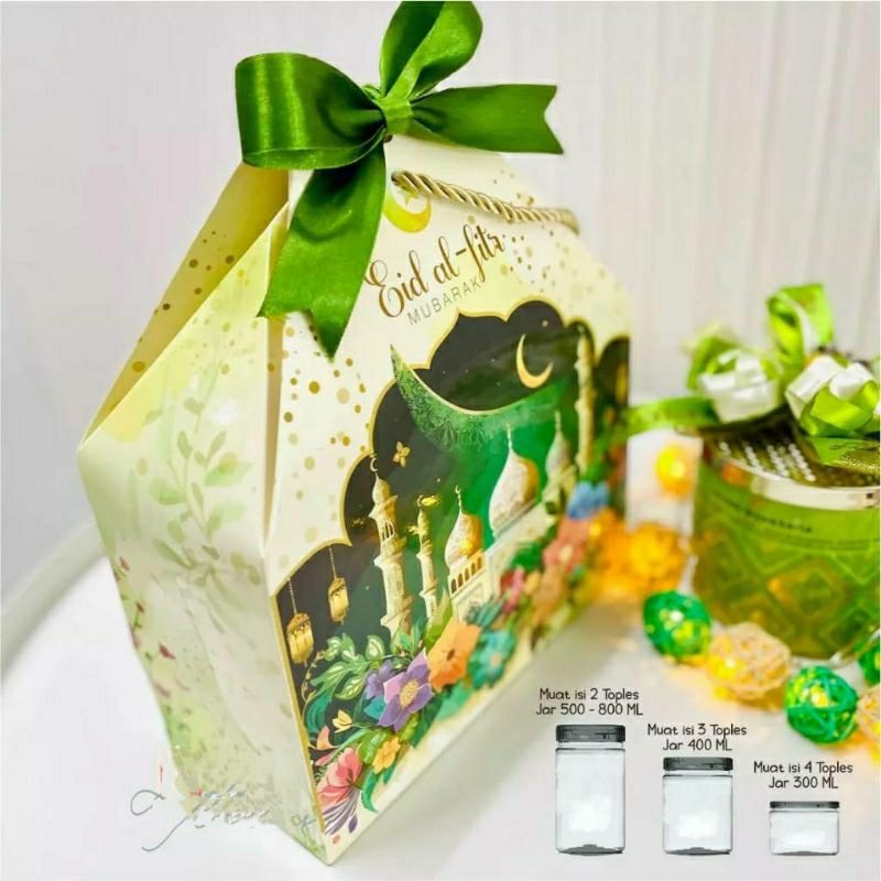 

Box Hampers Lebaran Paper bag Pita Cantik Idulfitri