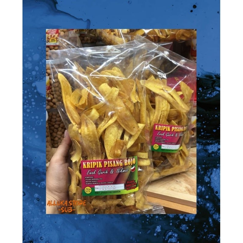 

Kripik Pisang Rojo 250gr