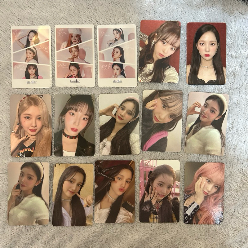 [READ DESC] kep1er Photocard Official First Impact Photocard yujin, mashiro, youngeun, chaehyun, dah