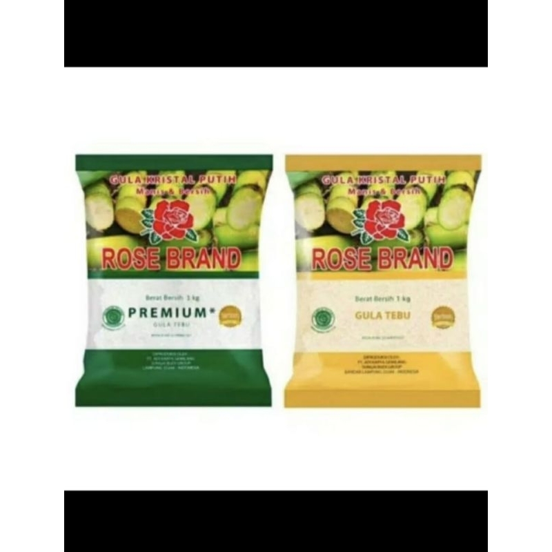 

Gula kristal putih Rose Brand Berat bersih 1kg