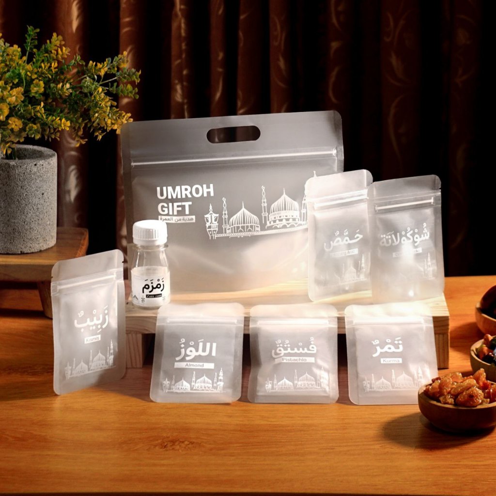 

KEMASAN Oleh-Oleh Haji dan Oleh-Oleh Umroh - MATTE SERIES