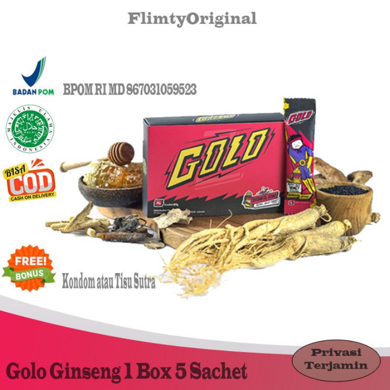 

Golo Ginseng Botanical 1 Box 5 Sachet