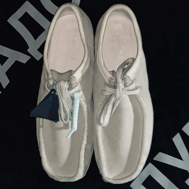 Clarks Wallabee White X Charles F Stead