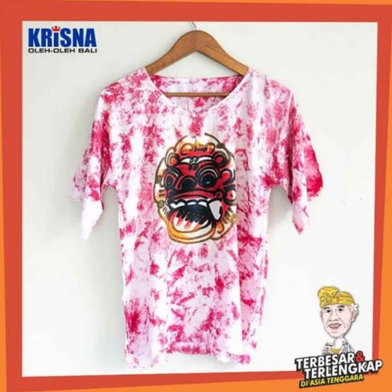 BAJU BARONG TIE DYE KRISNA. OLEH OLEH BALI