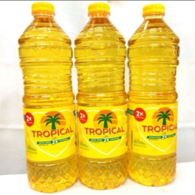 

Minyak Goreng Tropikal 1 Liter Botol Minyak Sayur
