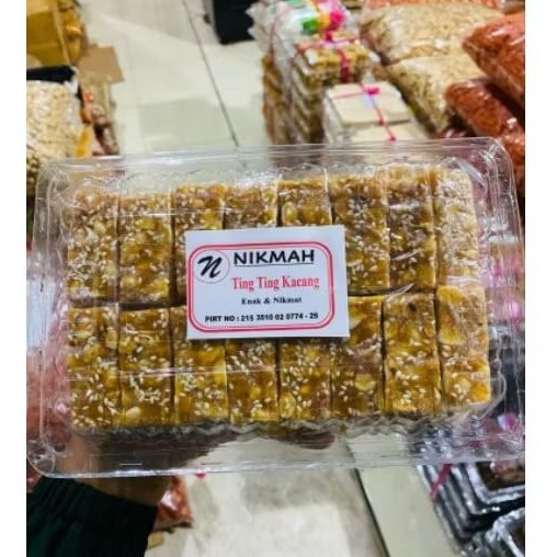 

ting ting kacang /jipang kacang khas banyuwangi/jajan jadoel