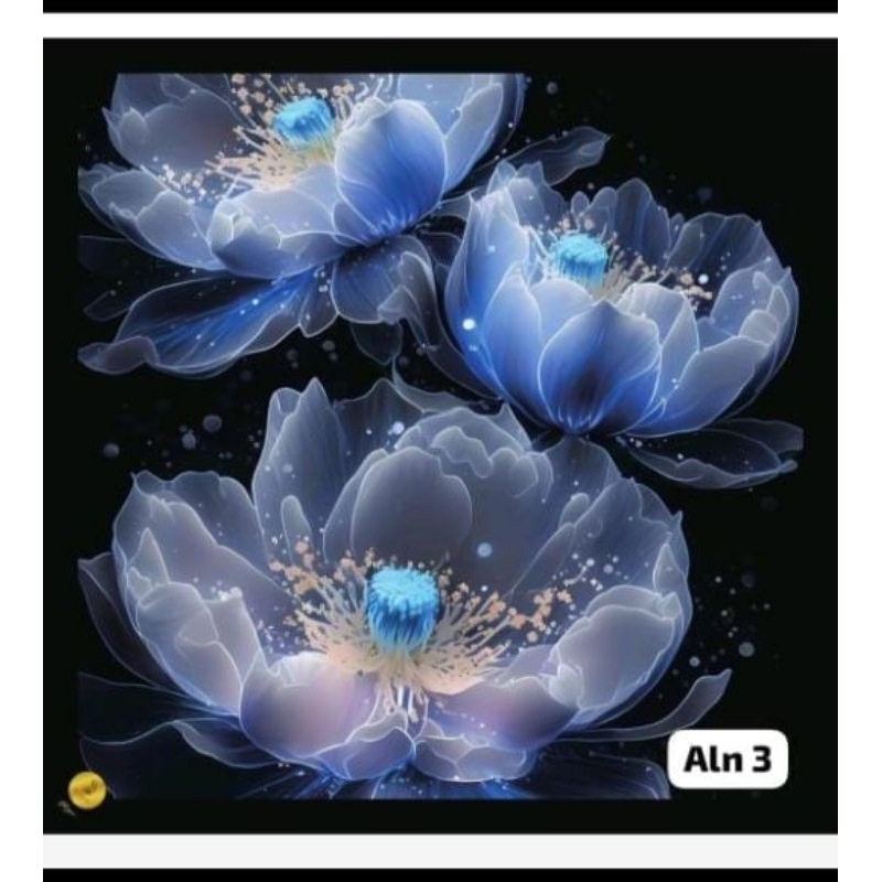 KERUDUNG/HIJAB SEGIEMPAT VOAL PREMIUM  MOTIF BUNGA ELEKTRIK HITAM