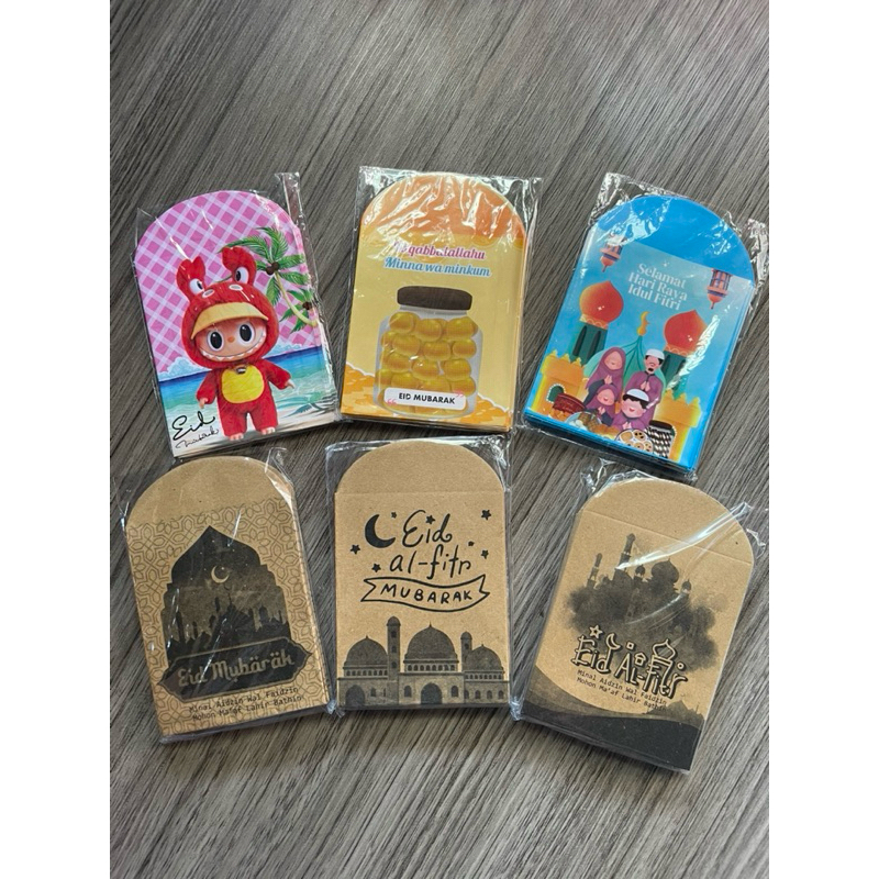 

AMPLOP LEBARAN ISI 10 PCS ANGPAU COLORFULL DAN RUSTIC