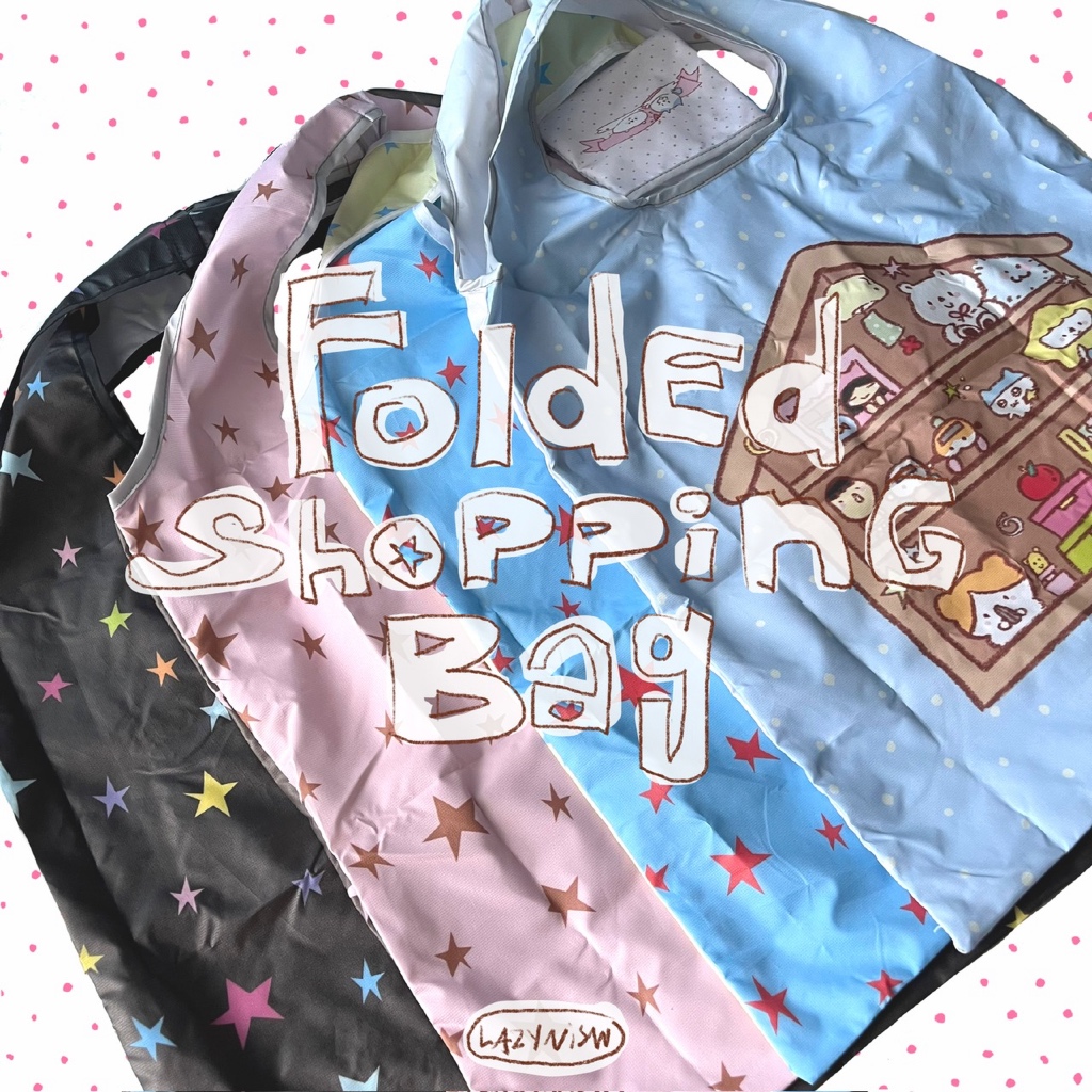 LAZYNISW FOLDED SHOPPING BAG