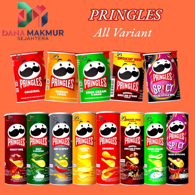 

PRINGLESS POTATO CHIPS PREMIUM ALL VARIANT