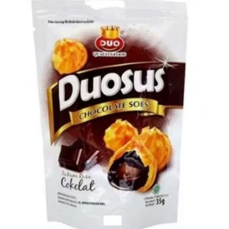 

30GRAM DUOSUS CHOCOLATE COKLAT SOES