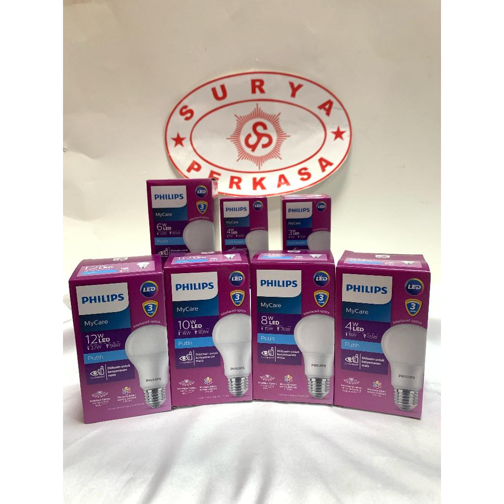 Surya Perkasa PHILIPS Lampu LED Philips Mycare LED Bulb My Care Lampu Bolham