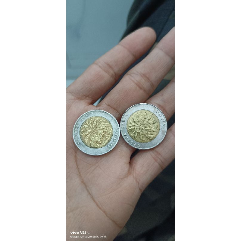 koin kuno 1000 kelapa sawit