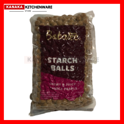 

BOBATEE STARCH BALLS 1KG / BOBA PREMIUM / MINUMAN ES BOBA / BOBA INSTANT / BOBA TOPPING MINUMAN