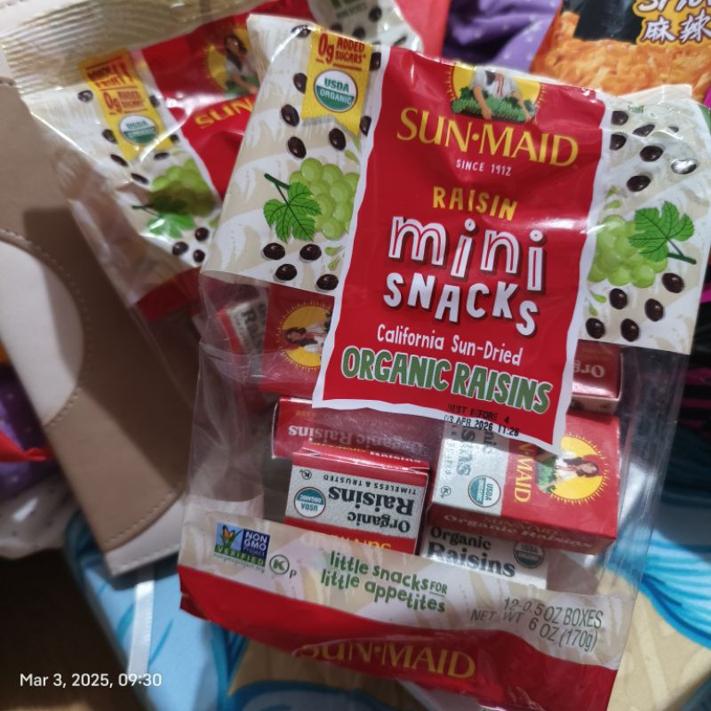 

raisin kismis organik