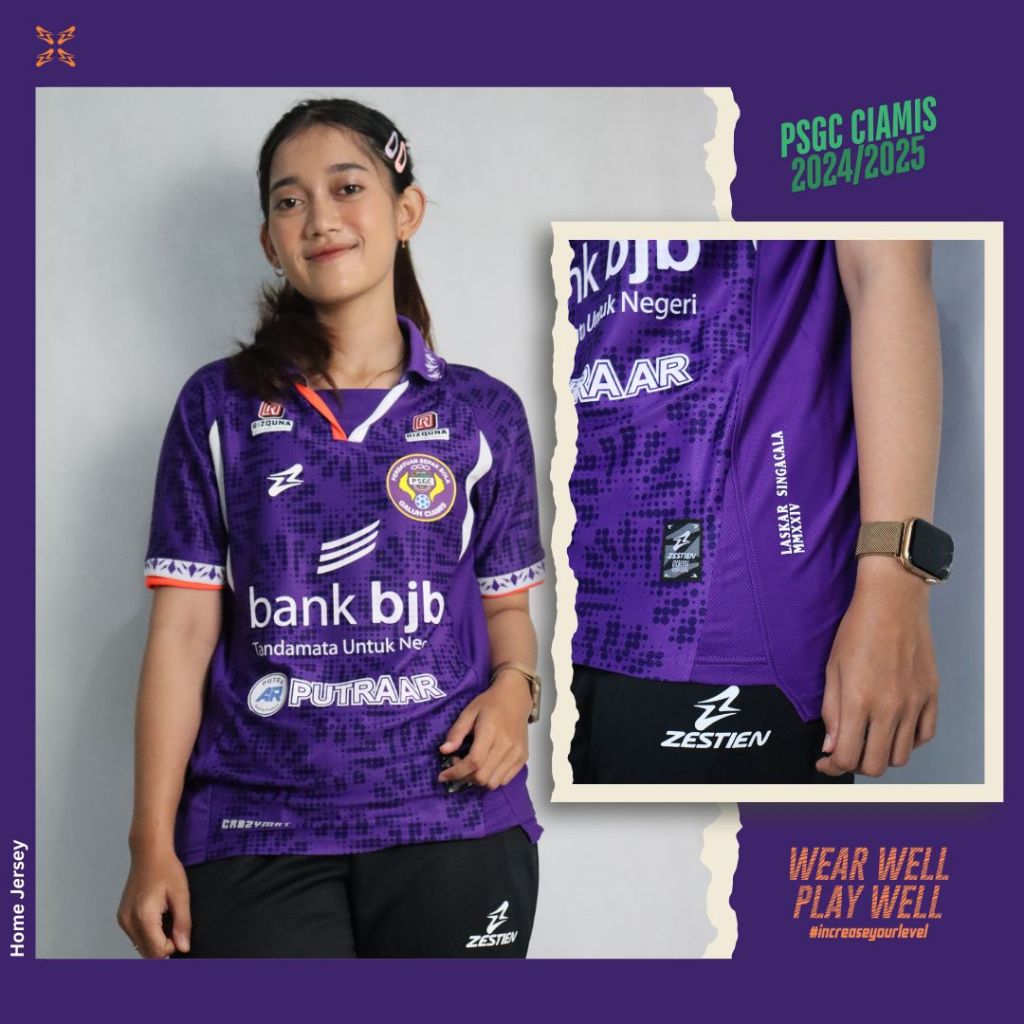 Jersey PSGC Ciamis 24/25 HOME PI