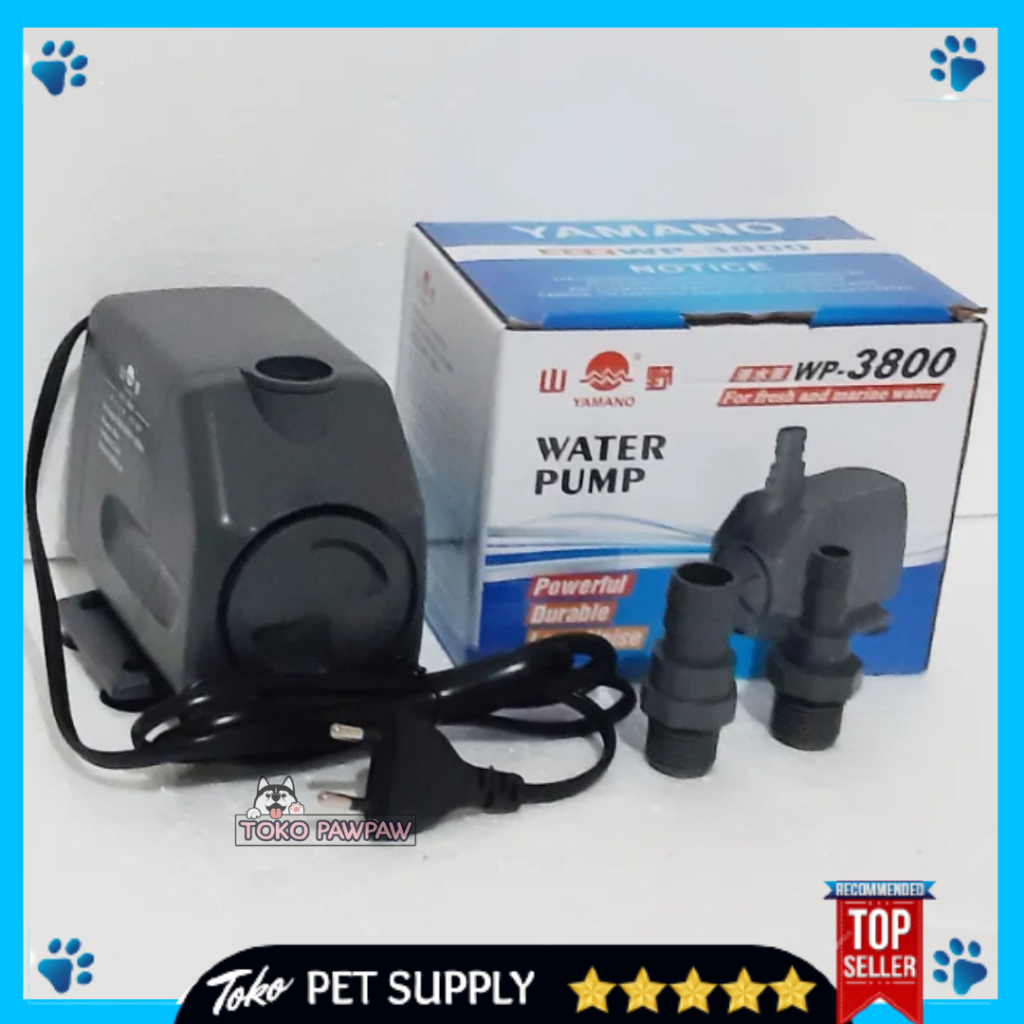 Yamano WP 3800 Mesin Pompa Air Celup Aquarium Pompa kolam dan Hidroponik