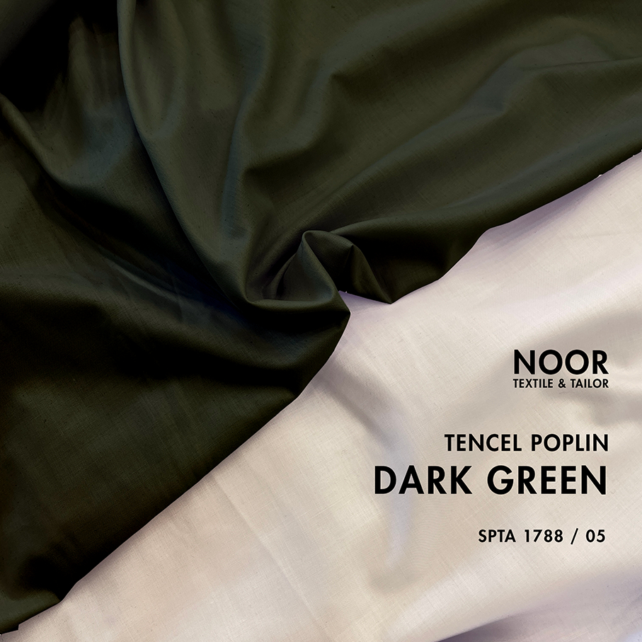 Hnna Katun Tencel Poplin POLOS Bahan Baju Koko Kemeja Pria Sarimbit Keluarga TERMURAH METERAN