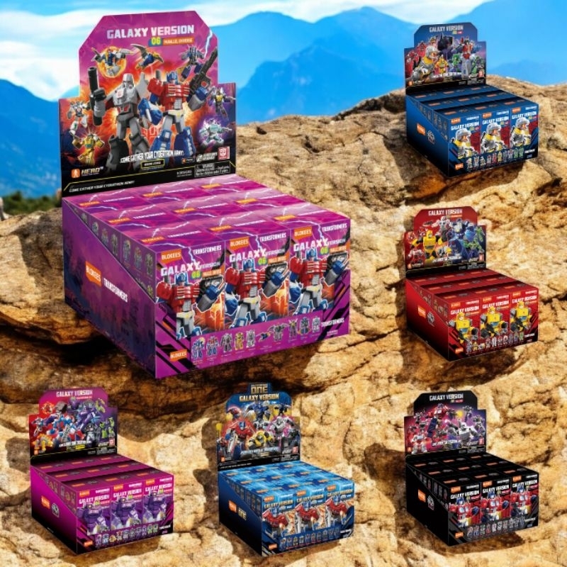 sdy78 1 Set Transformers Buluke Bokees Figure GV06 GV05 GV04 GV03 GV02 GV01 Galaxy Version 07 06