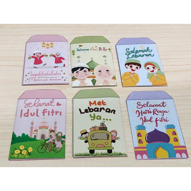 

AMPLOP LEBARAN MINI ART PAPER ISI 10