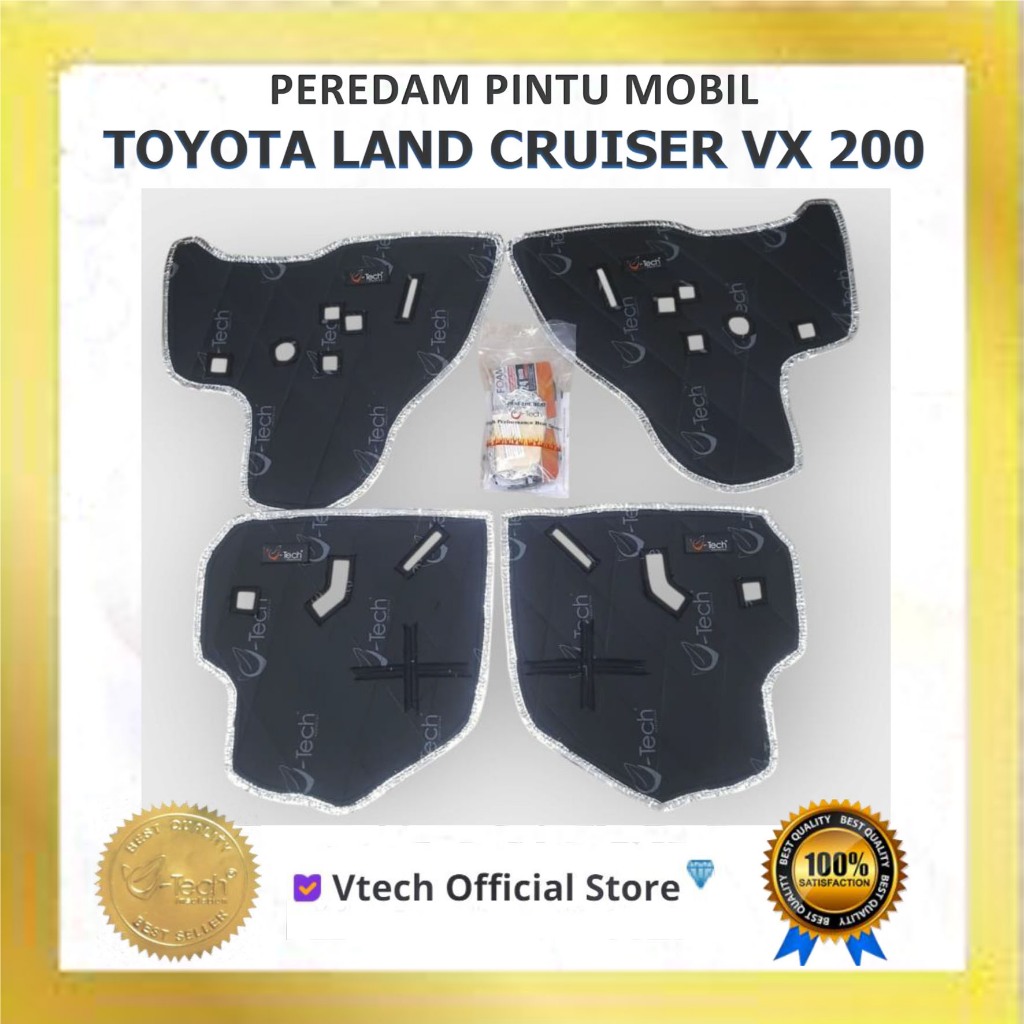 VTECH Peredam Suara 4 Pintu Toyota Land Cruiser VX200 VX 200