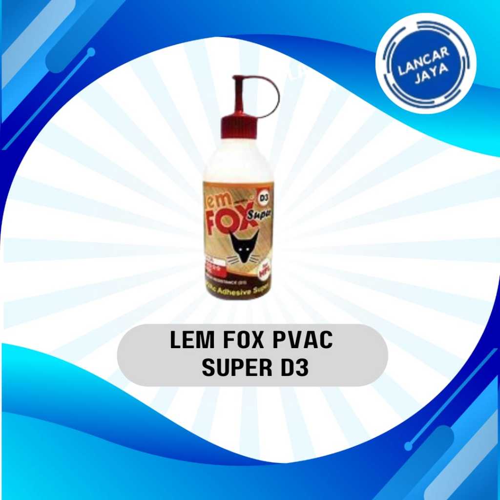 

Lem Fox Pvac Super D3