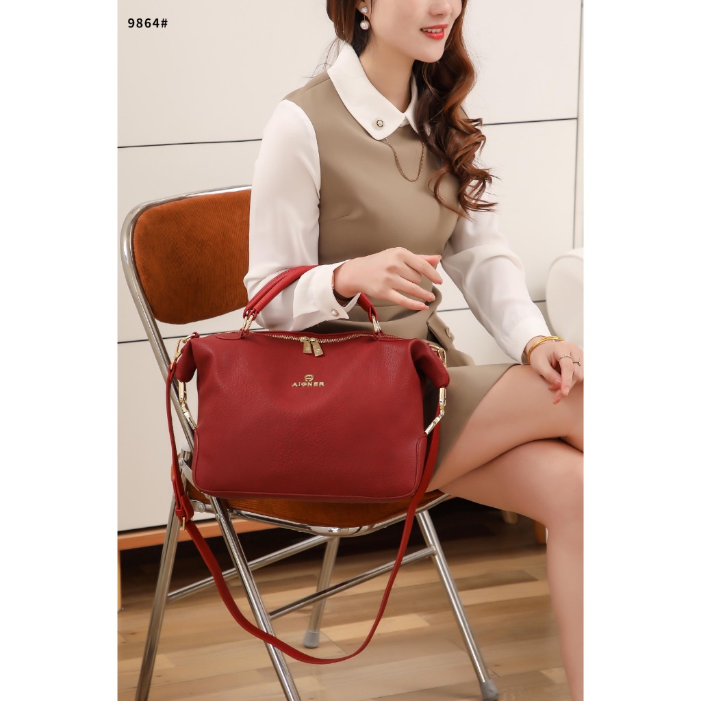 AIGNER 9864 Roma Handstasche Satchel Bag