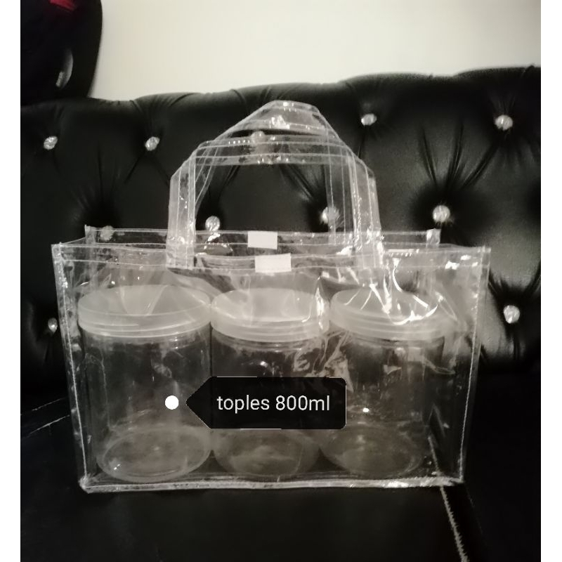 

tas mika hampers muat 3 toples tabung