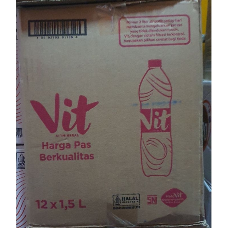 

Vit Air Mineral 12 botol x 1,5 L