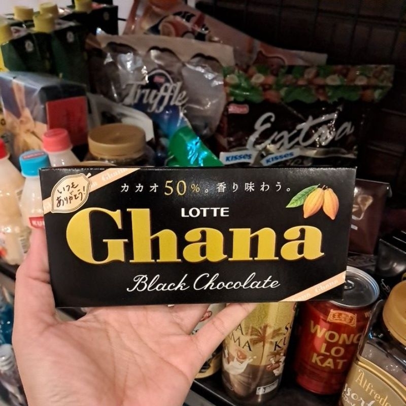 

Lotte Ghana Black Choco 50gr