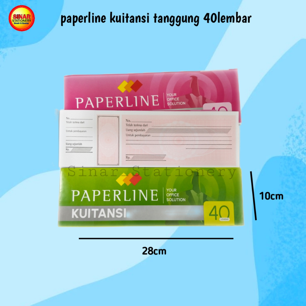 

PAPERLINE KUITANSI TANGGUNG 40T