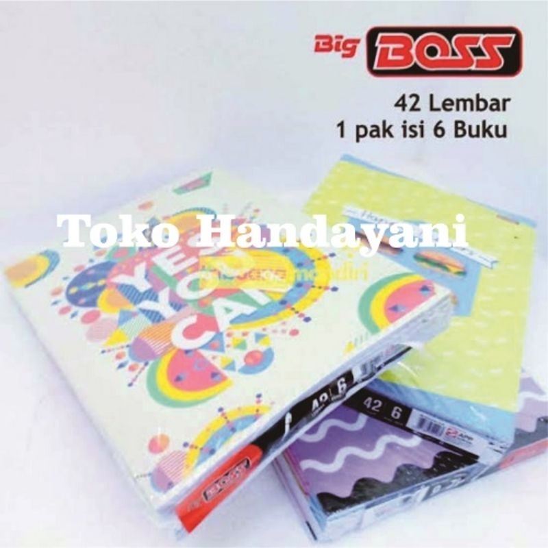 

Buku Tulis Big Boss Campus isi 42 lembar