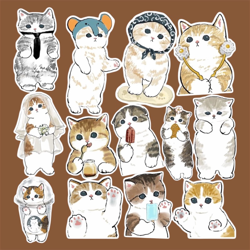 

Stiker Kucing Lucu( Sudah Cutting ) Glossy / Sticker Cat Cute Decoratif Aesthetic / Stiker Animals