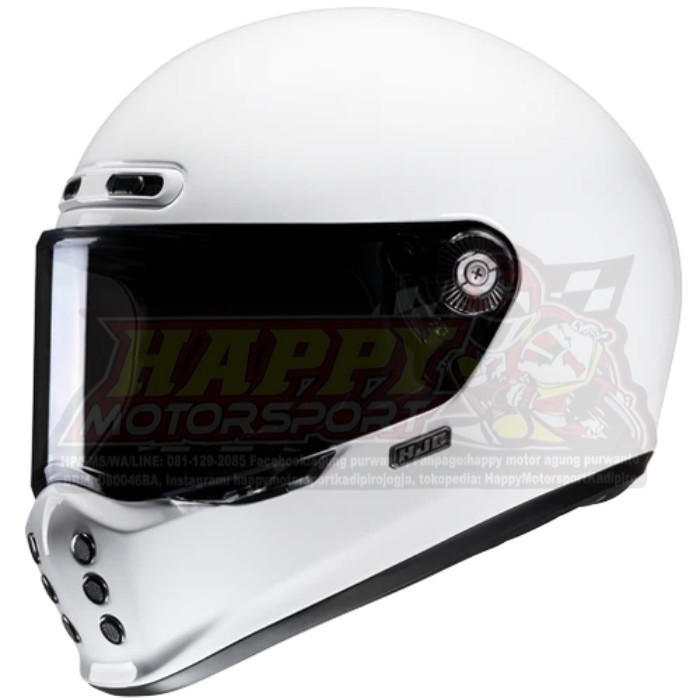 Helm HJC V10 White Full Face