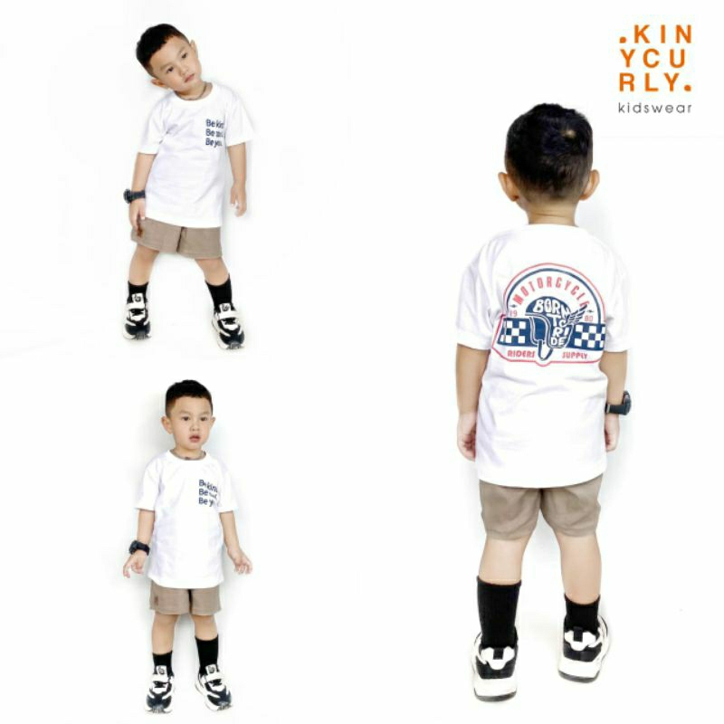 (Kiny Curly) Goodboys T-Shirt Kids And Junior Kaos Anak Laki  Laki By KinyCurly Kiny Curly Terbaru