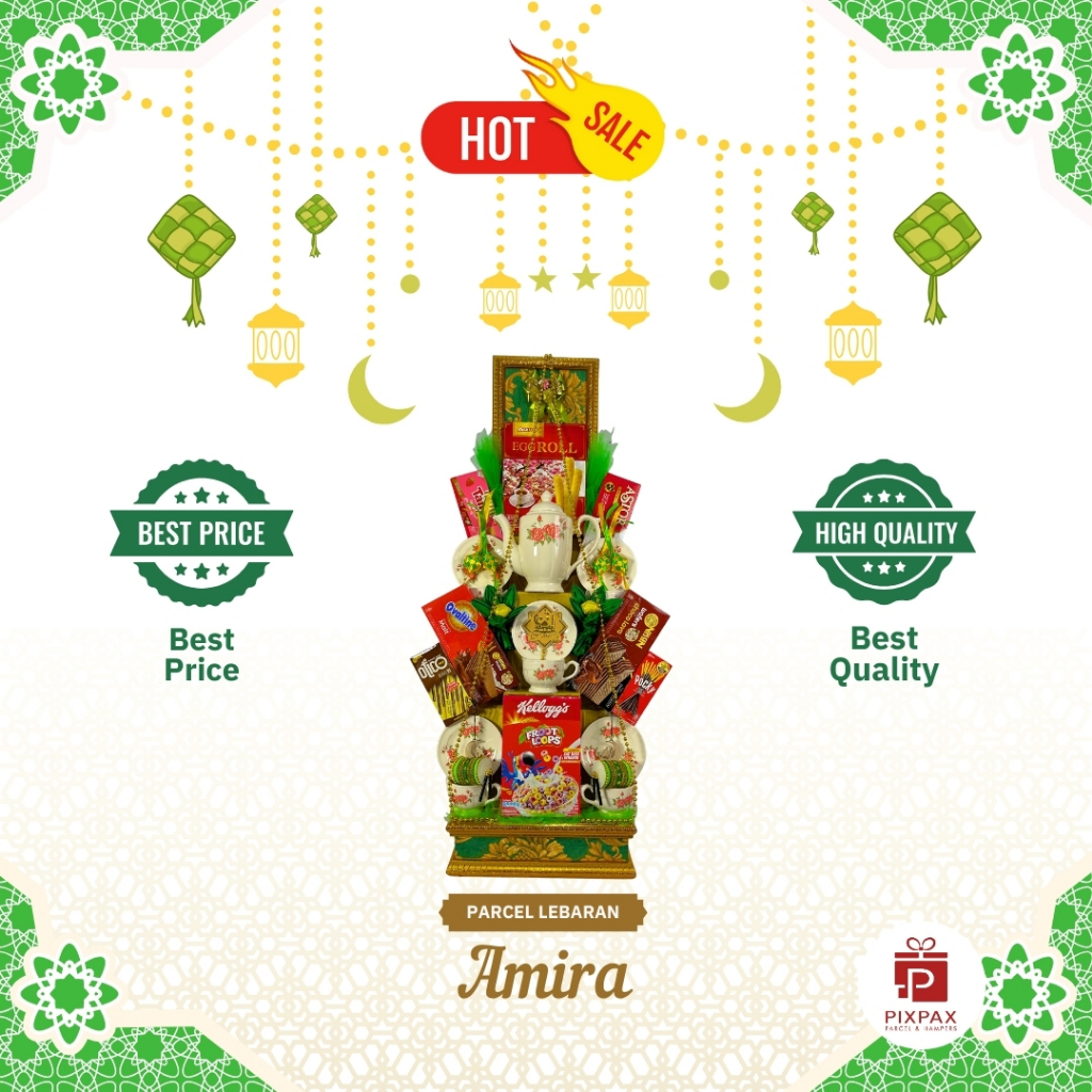 

Parcel Hampers Lebaran Unik Idul Fitri 2025 Pixpax - Mixed Series | Amira