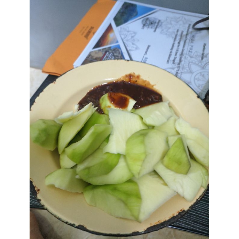 

mangga rujak ala ala si papay
