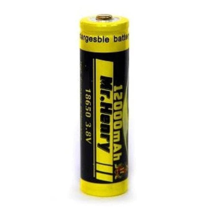 Baterai Lithium 18650 Mr.Henry 12000mAh 3.8V Timbul