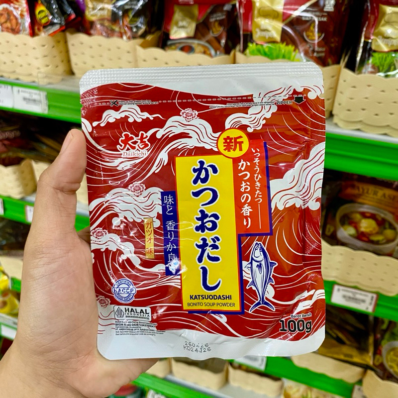 

Daikichi Katsuodashi Bonito Soup Powder Bumbu Dashi 100gr