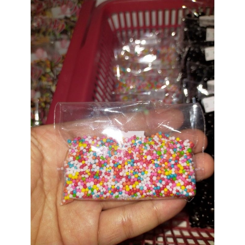 

Springkle warna warni rainbow Kemasan Ekonomis