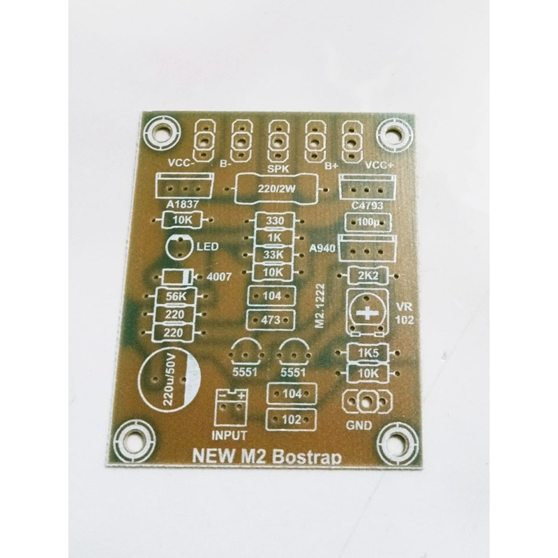 PCB New Driver M2 Bostrap fiber FR4