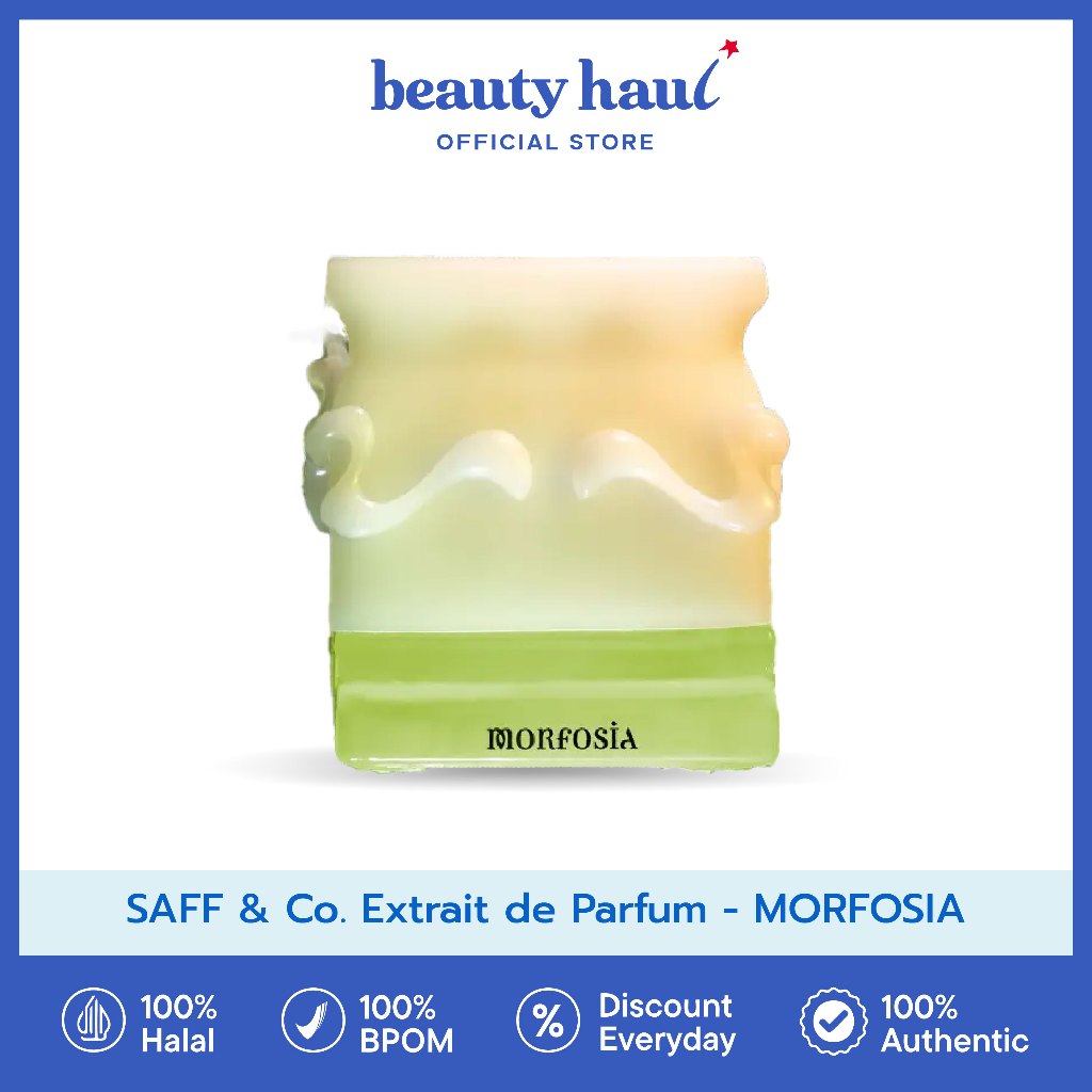 SAFF & CO Extrait de Parfum - MORFOSIA - Parfum Unisex, Parfum Luxury, Wangi Tahan Lama