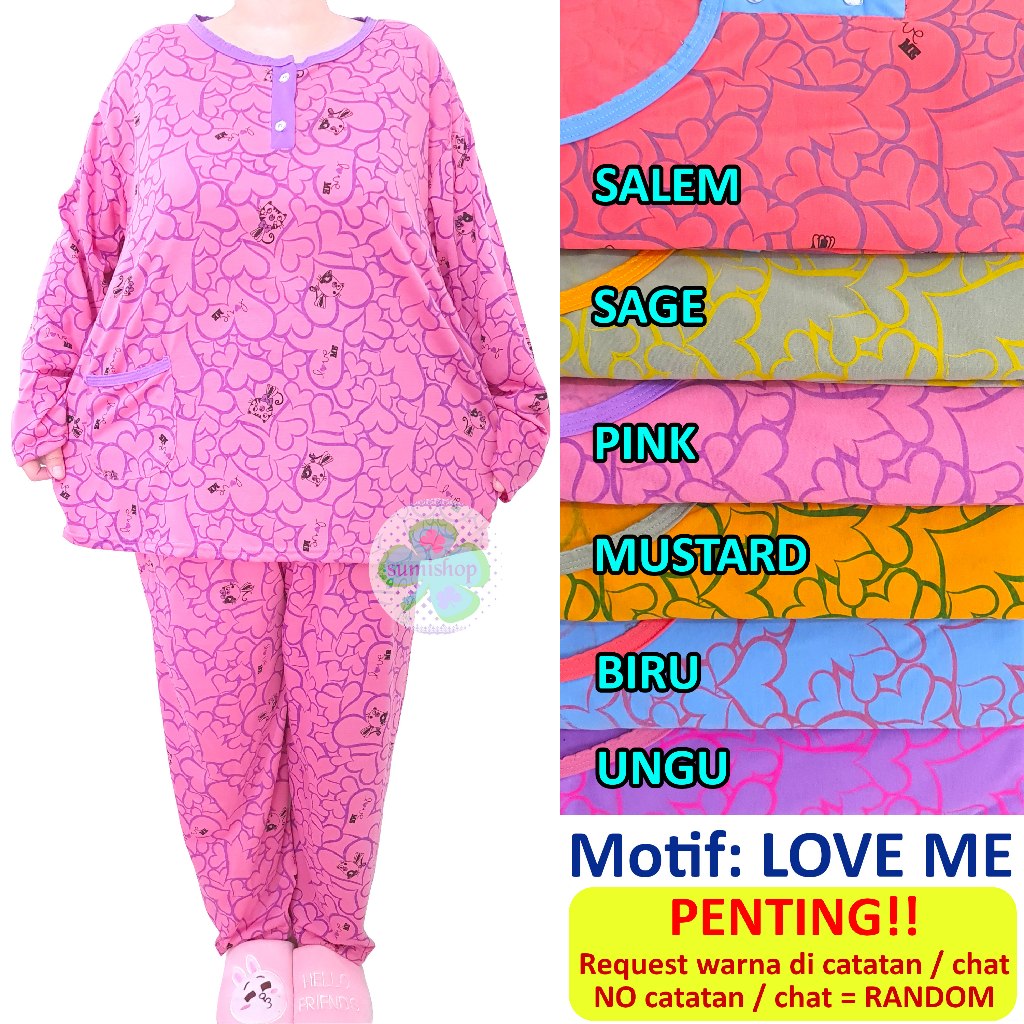 Baju Tidur PP XXXL JUMBO Babydoll Dewasa