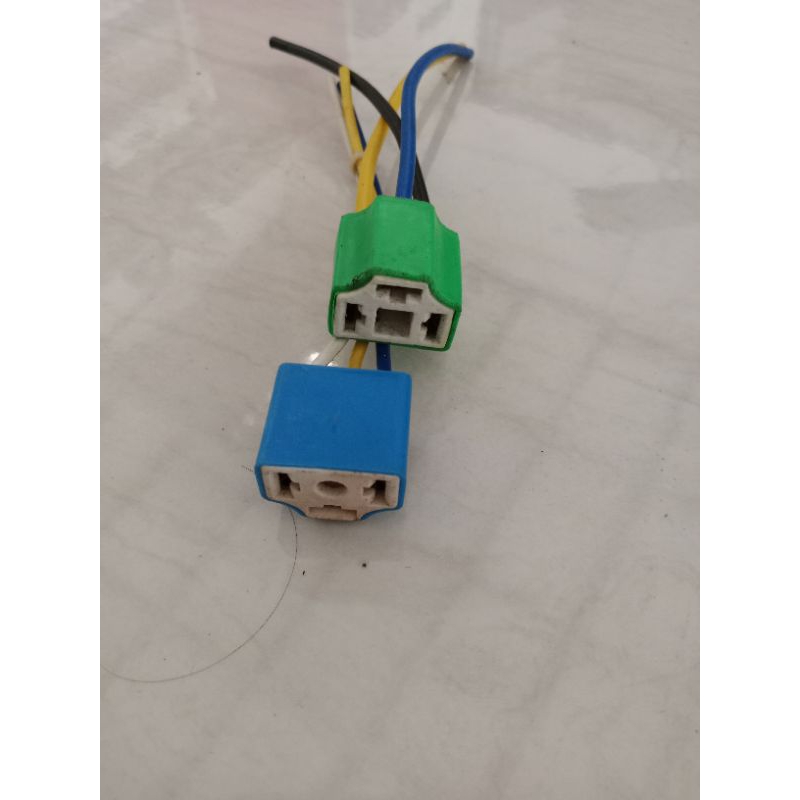 socket lampu H4 socket h4 fitting lampu h4