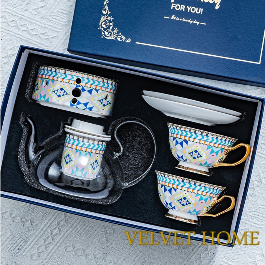 Hampers tea set lebaran idul fitri natal ramadhan imlek tahun baru eid mubarak ramadhan 1 teapot tek