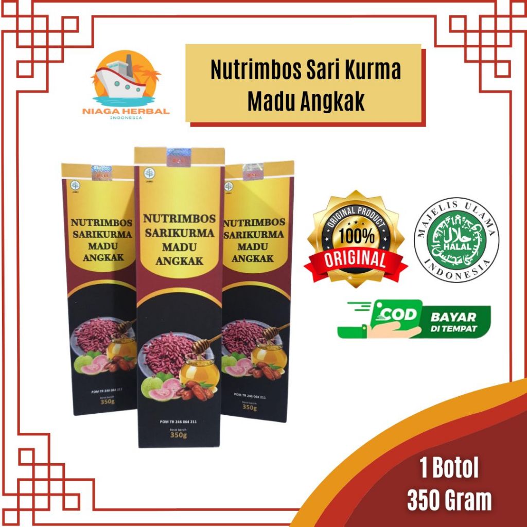 

MADU TROMBOSIT Madu Kurma Super Trombosit PLUS Angkak Nutribos Sari Kurma Madu Angkak