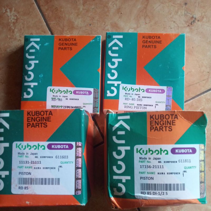 piston+ring kubota RD 85 T&S