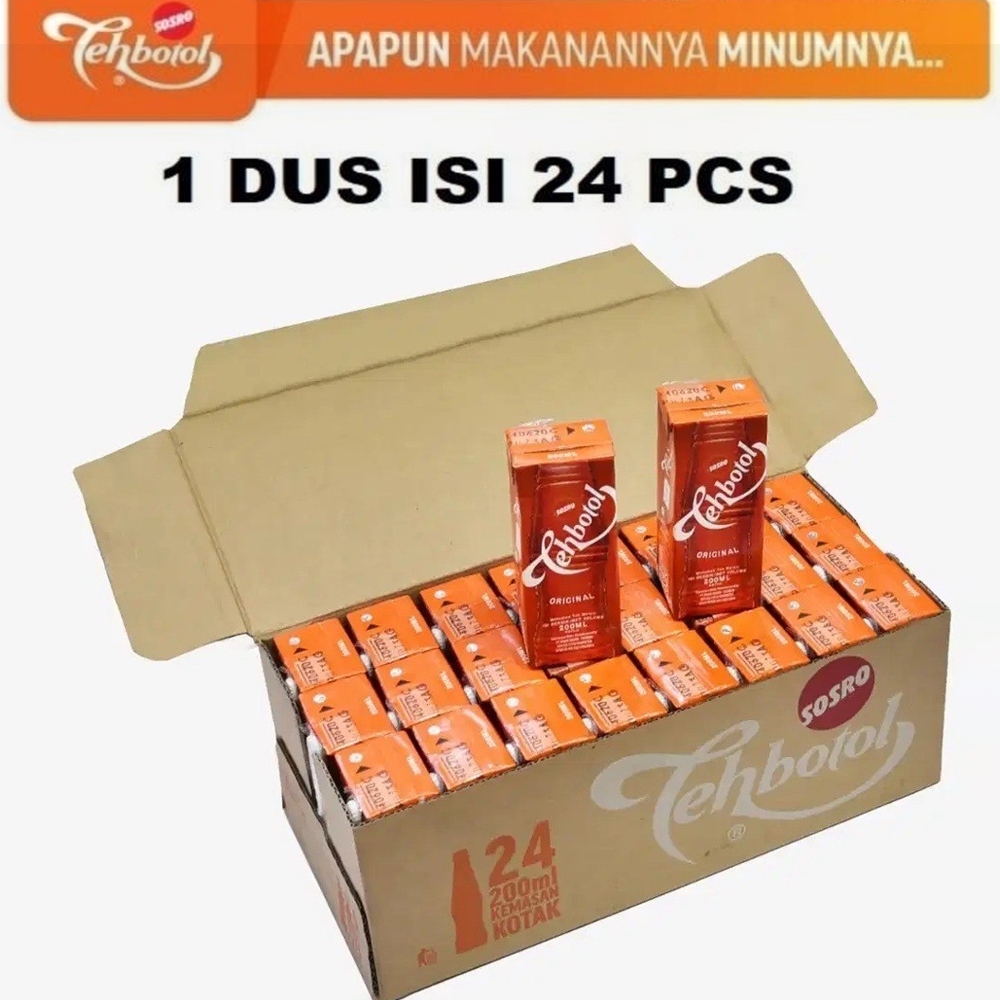 

Teh Botol Sosro Kotak 220ml Isi 24 Dus – Minuman Teh Segar Praktis & Best Seller