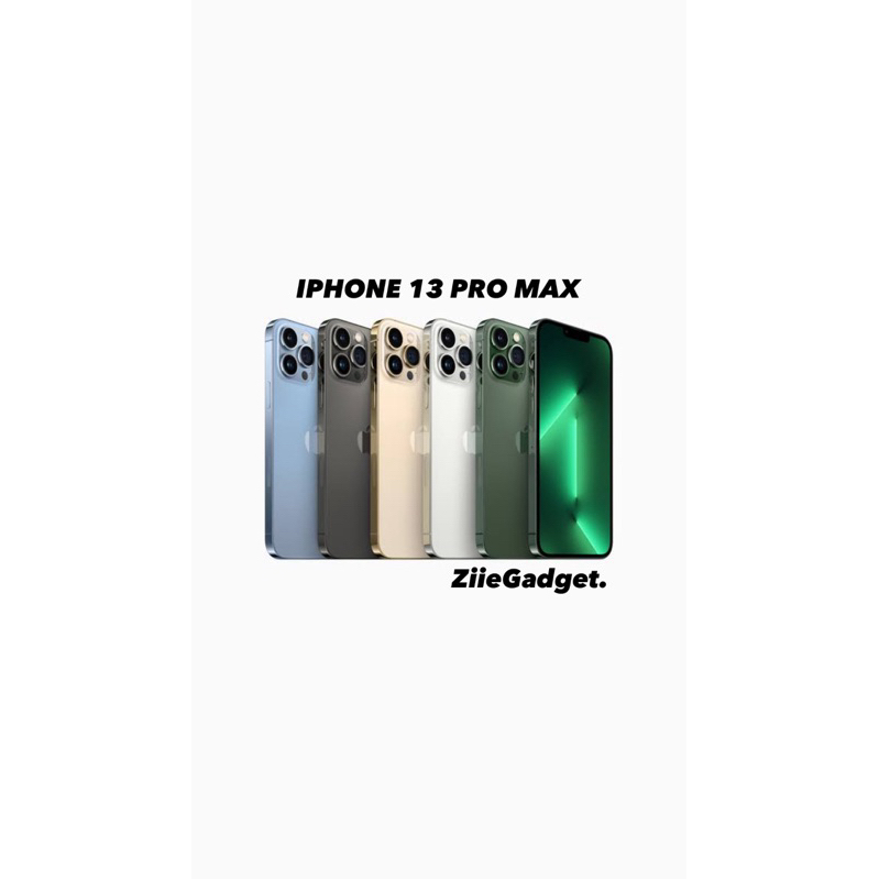 IPHONE 13 PRO MAX 128GB - 512GB PERMANEN BC